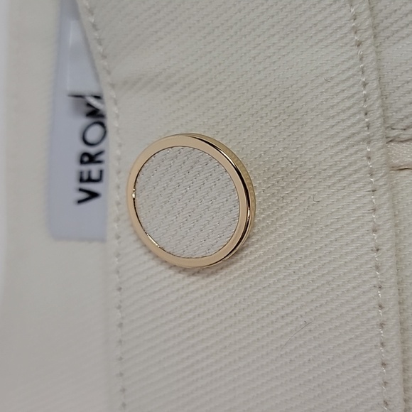 VERONICA BEARD NWT KIMRA CROPPED PANTS ECRU  Size 10 - Picture 15 of 15